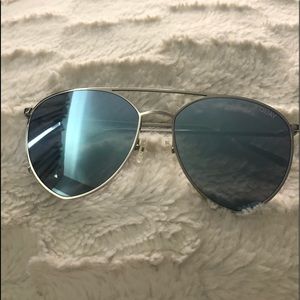 Light Blue Quay Sunglasses